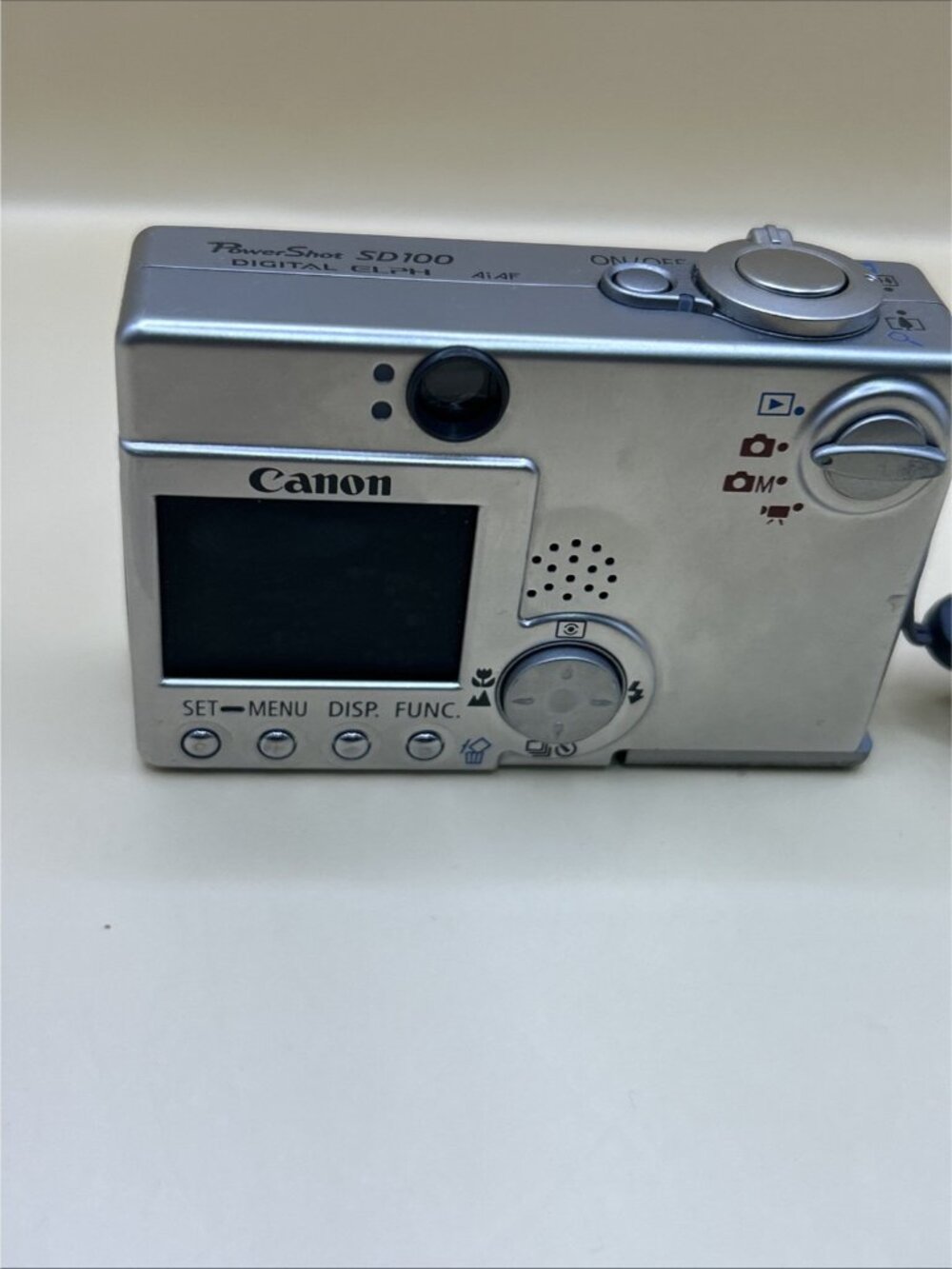 Canon PowerShot Digital ELPH SD100 3.2 MP Digital Camera No Battery Untested✅ - Picture 6 of 9